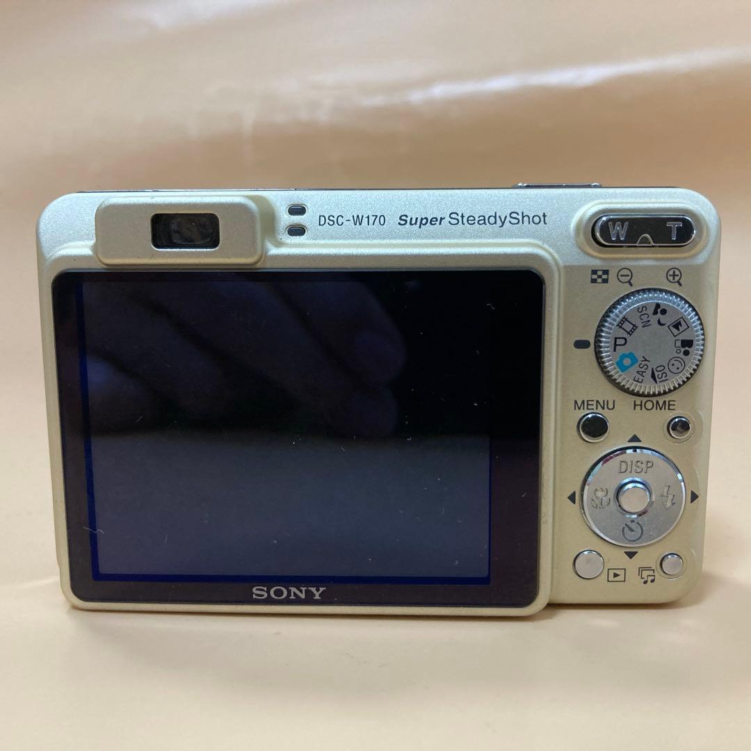 ◆完動品◆ソニー Sony Cyber-shot DSC-W170 ゴールド色