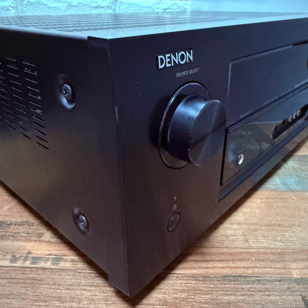【極美品】DENON 7.1chAVアンプ AVR-2113-K ブラック