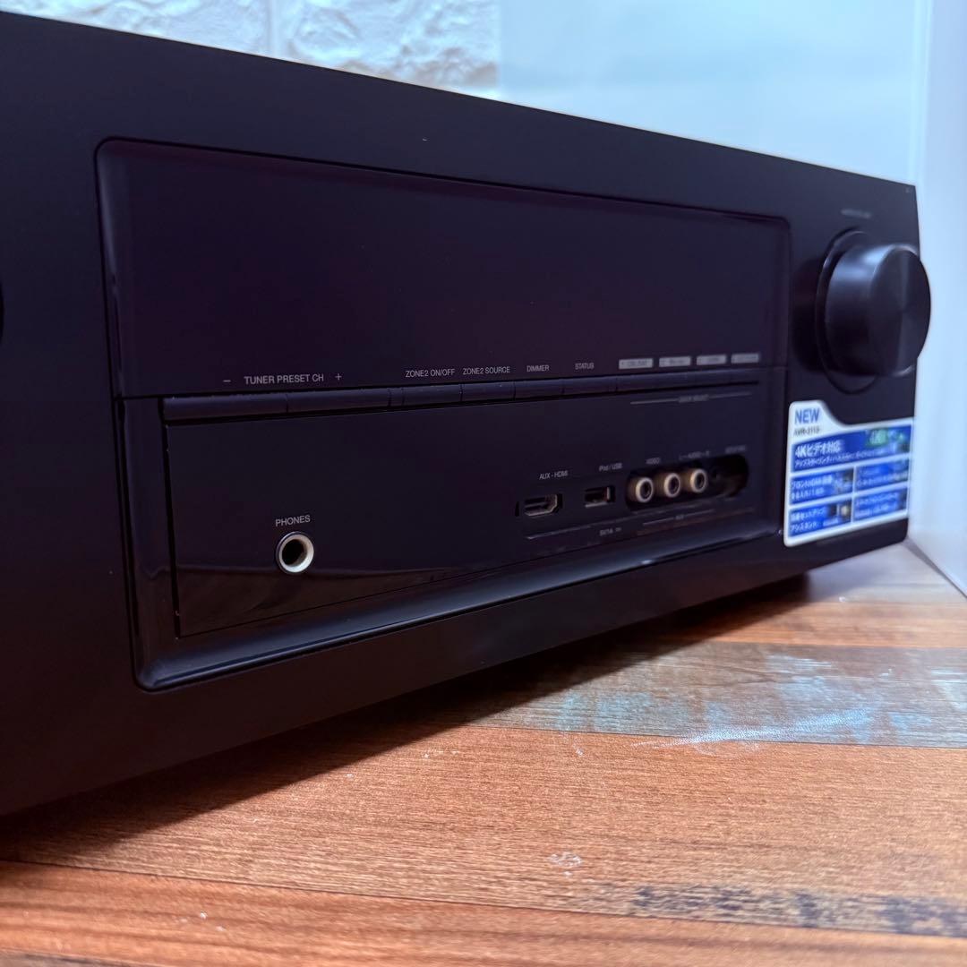 【極美品】DENON 7.1chAVアンプ AVR-2113-K ブラック