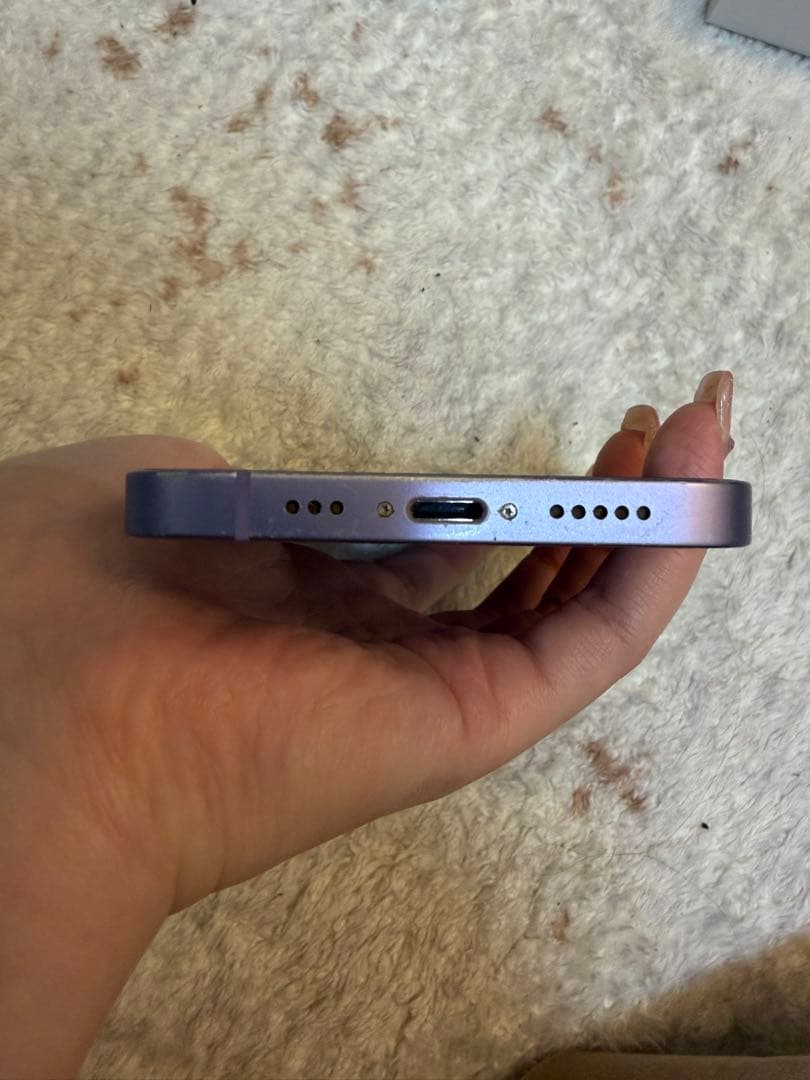 Apple iPhone 12 パープル 本体と箱付き（箱別種）