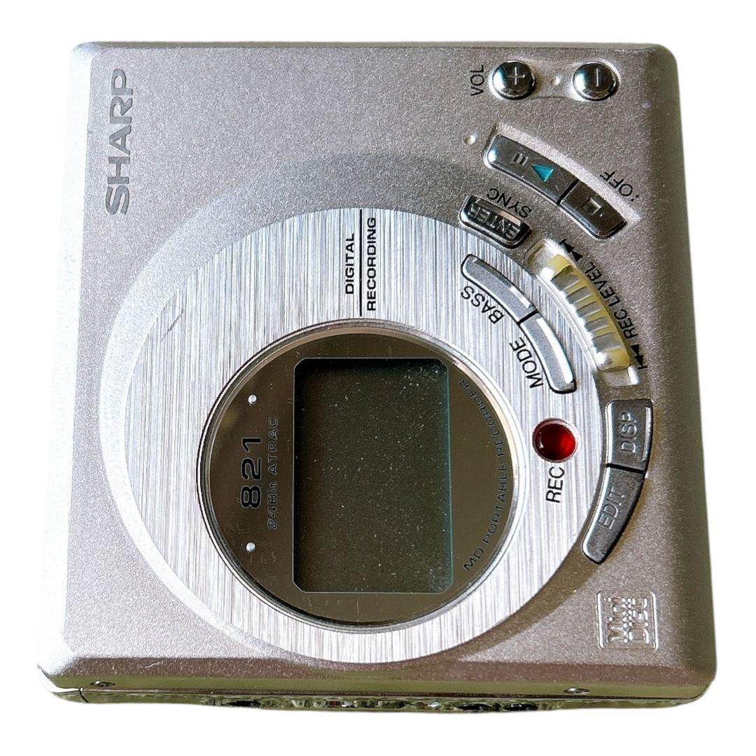 動作確認済 SONY ポータブルMDプレーヤー MDレコーダー MD-MT821