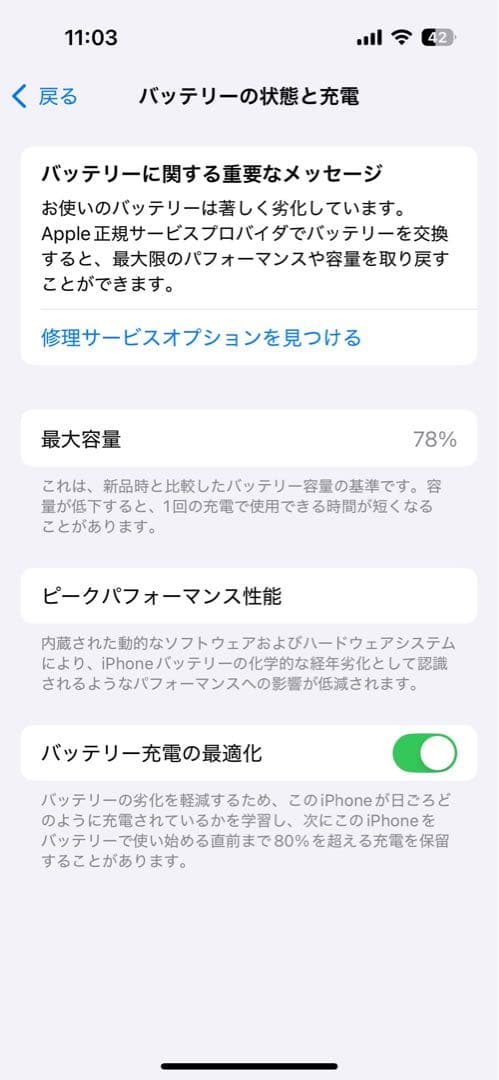 【白】iPhone14Pro 256GB