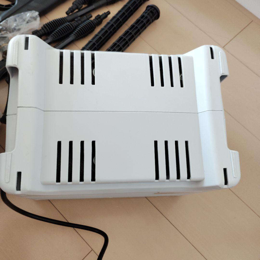 中古・送料込み　高圧洗浄機　アイリスオーヤマ SBT-512N　デッキブラシ付き