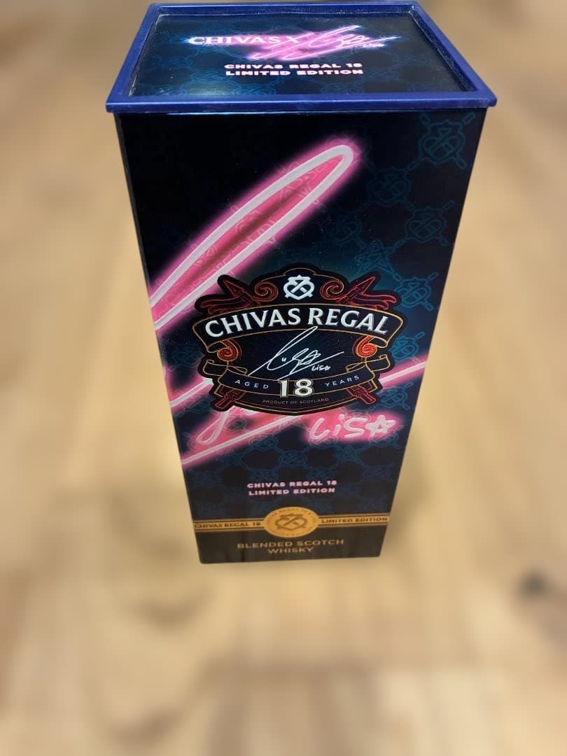 新品 CHIVAS REGAL 18年 LISA LIMITED EDITION