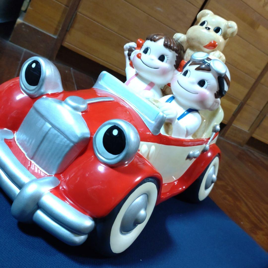 非売品　不二家　ペコポコハッピードライブ　陶器置物