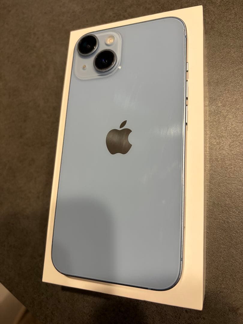 Apple iPhone 14 ブルー 128GB 青 美品