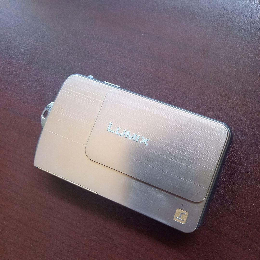 Panasonic LUMIX DMC-FP7 ゴールド　ケース付き　動作確認済