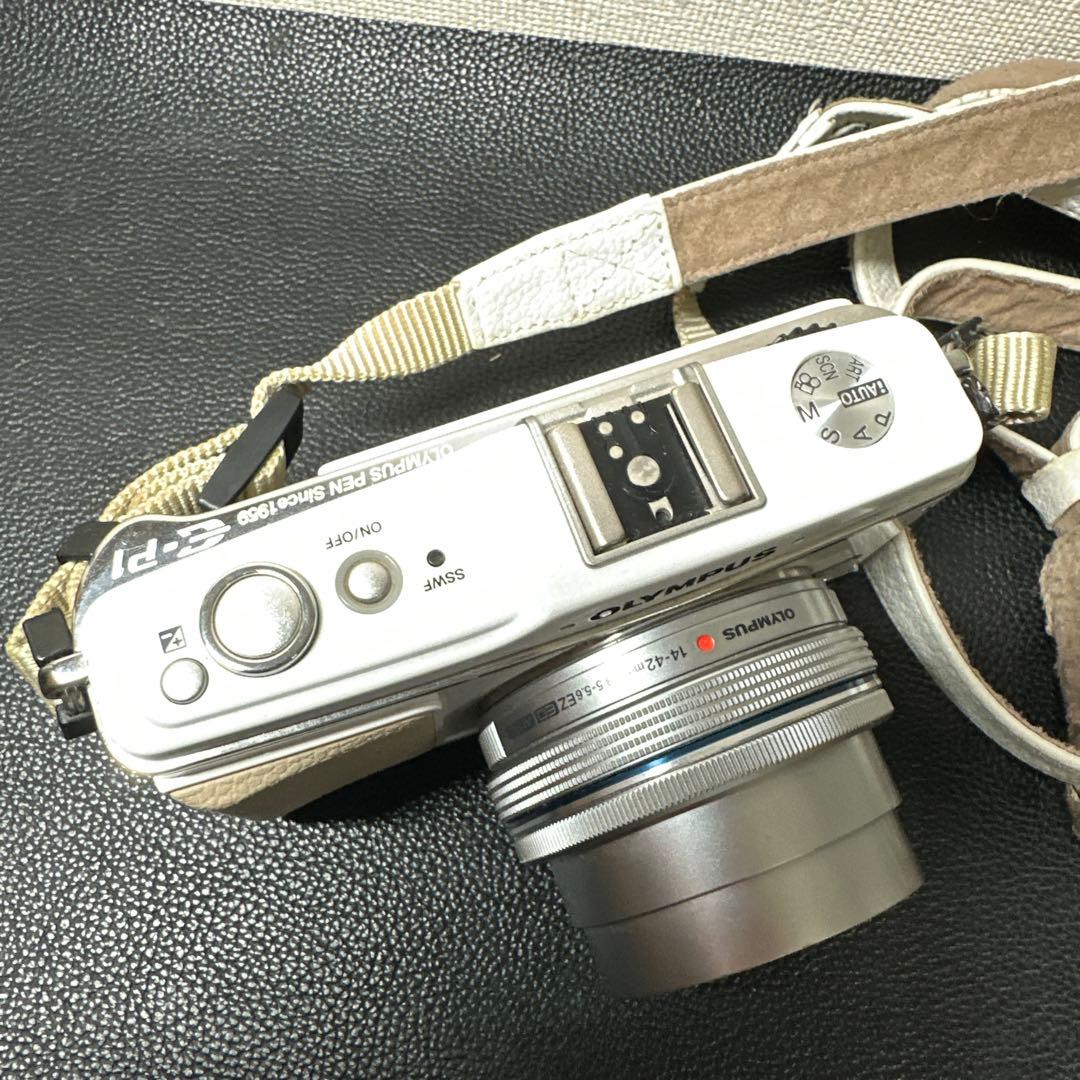 OLYMPUS ミラーレス一眼カメラ 14-42mm 現状品