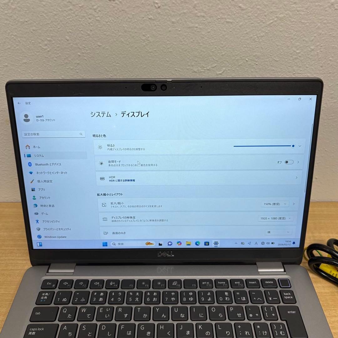 Dell Latitude5340 13世代i5 16/256GB タッチパネル