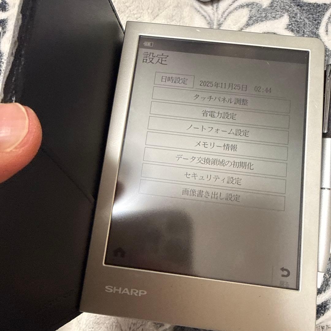 SHARP 電子ノート WG-S30
