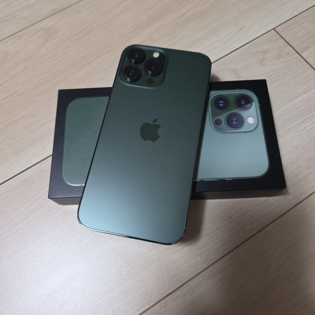 Apple iPhone 13 Pro 256GB アルパイングリーン 本体