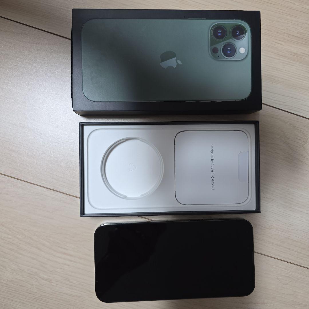 Apple iPhone 13 Pro 256GB アルパイングリーン 本体