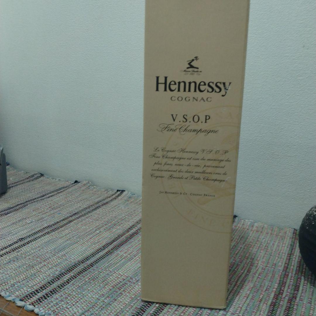 大瓶1000cc Hennessy ヘネシーVSOP コニャック （未開封品）