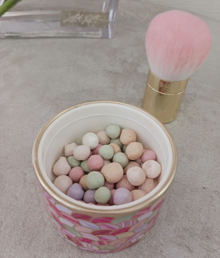 ゲラン　メテオリットビーユ　20g 02 COOL ROSE+ブラシ