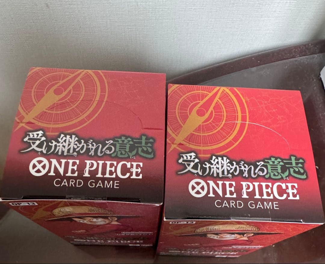 ONE PIECE カードゲーム　受け継がれる意志　テープ付き　2個セット