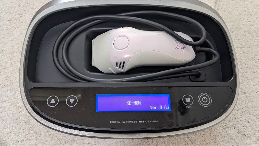 【美品 残量98.6%】ケノン KE-NON Ver.8.6J 脱毛器