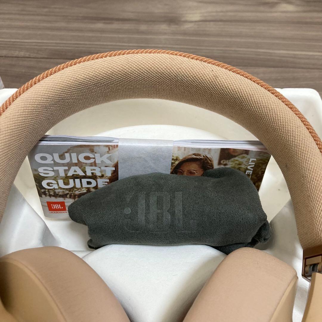 JBL LIVE 770 NC ワイヤレスヘッドホン　サンドストーン