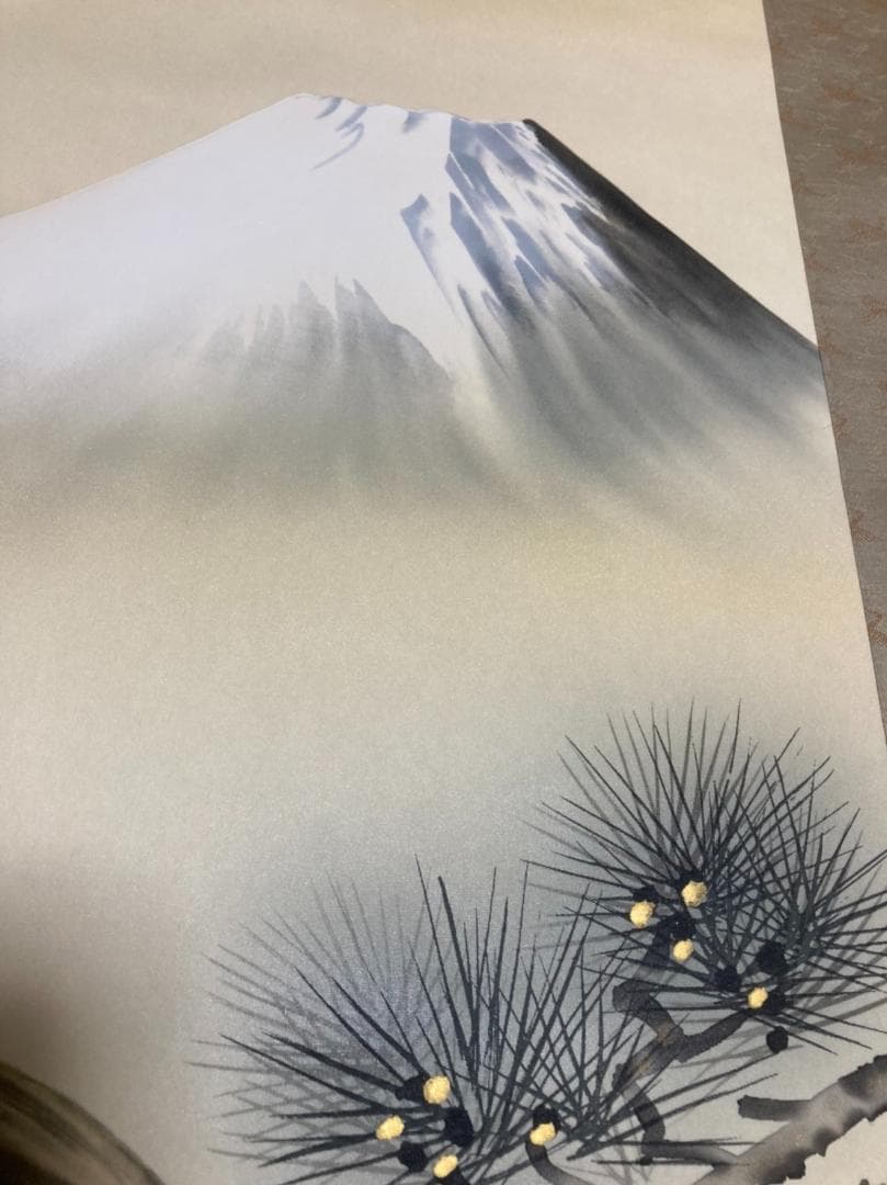 掛軸　一富士二鷹三茄子　桜井青穂　コレクション