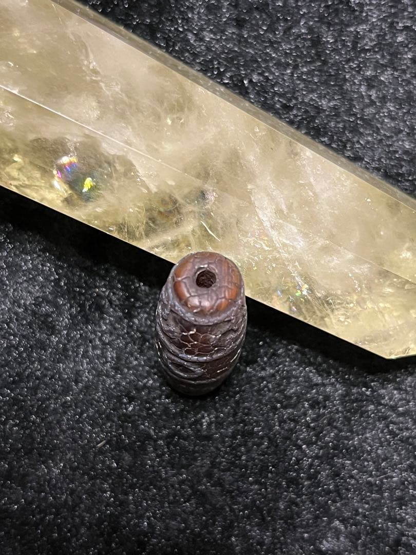 開光済☆ 火供養蓮師法器天珠