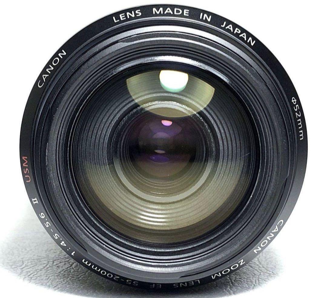 3月26日限定特価【望遠レンズ】Canon EF 55-200mm Ⅱ USM