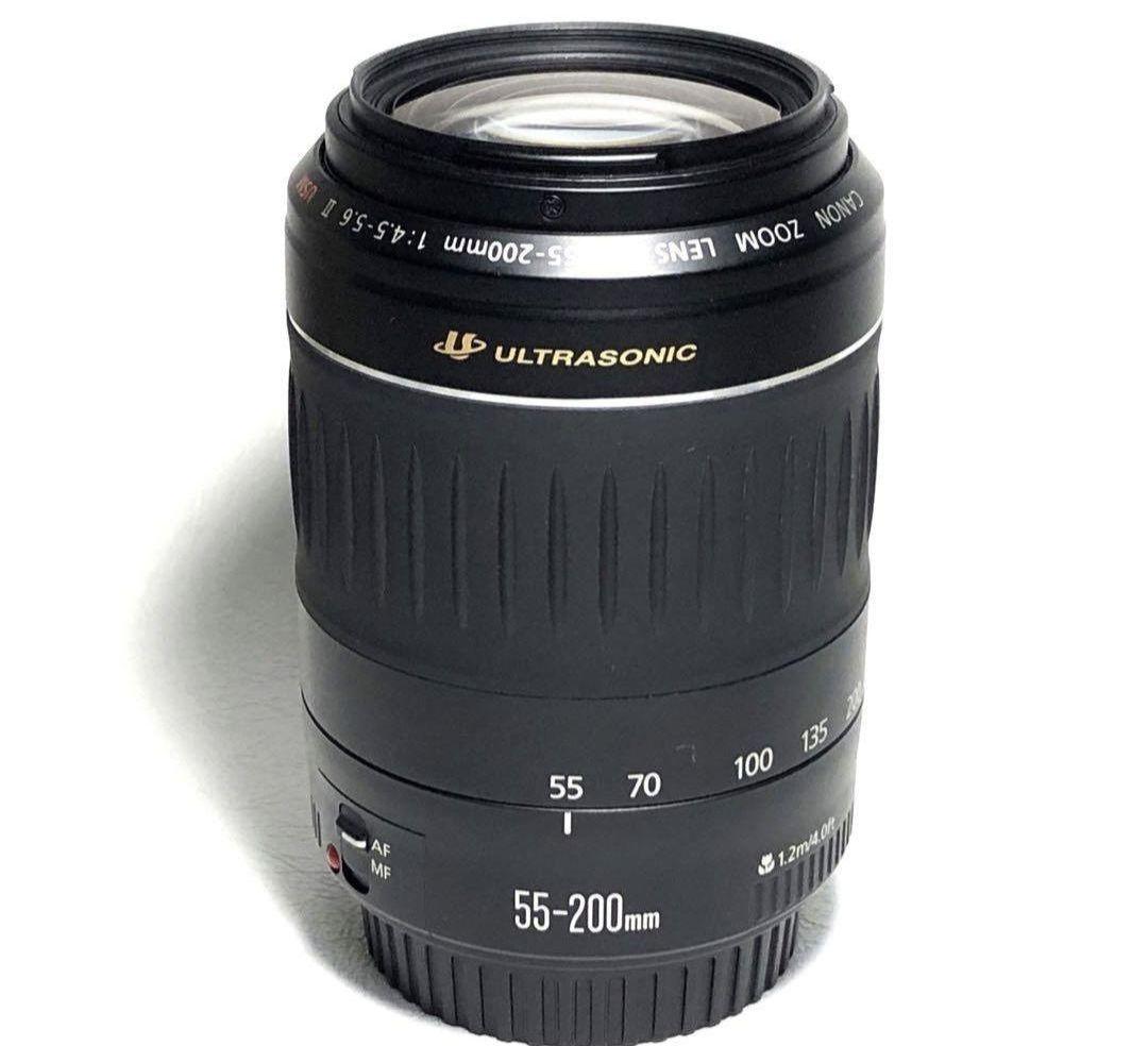 3月26日限定特価【望遠レンズ】Canon EF 55-200mm Ⅱ USM