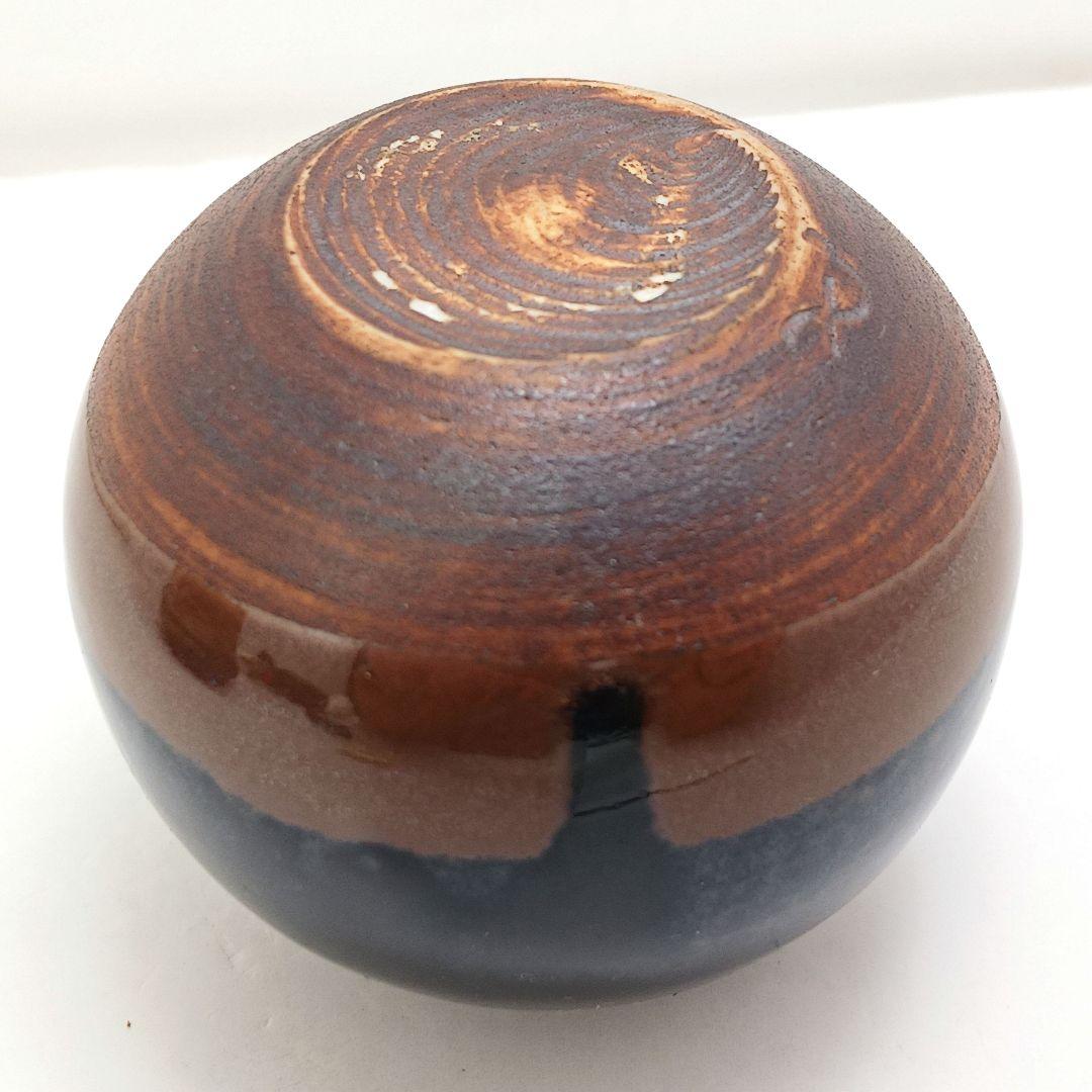 Y813-6 茶道具 古瀬戸 加藤唐三郎 文琳茶入 仕覆・共箱 未使用KKK