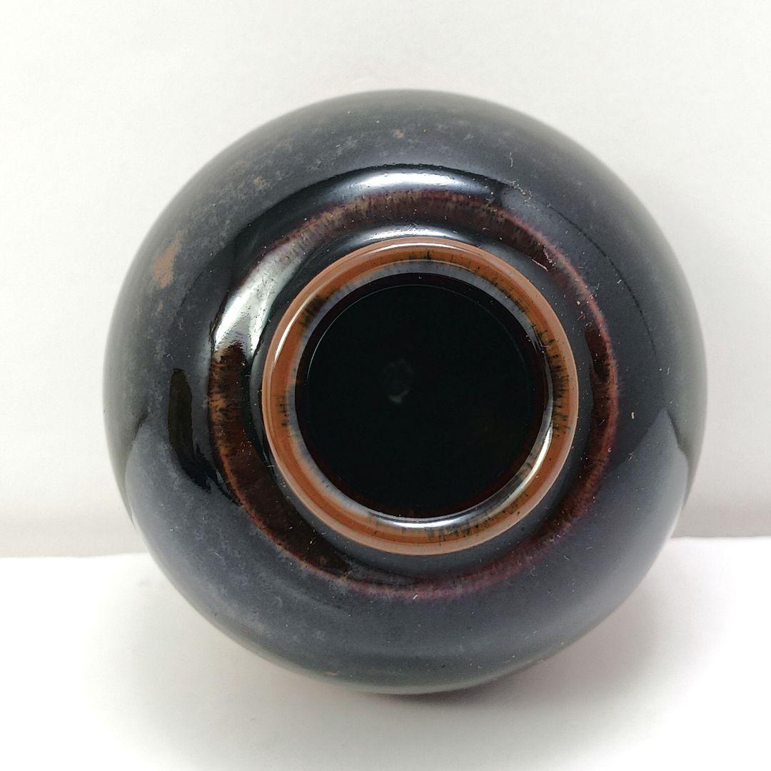 Y813-6 茶道具 古瀬戸 加藤唐三郎 文琳茶入 仕覆・共箱 未使用KKK