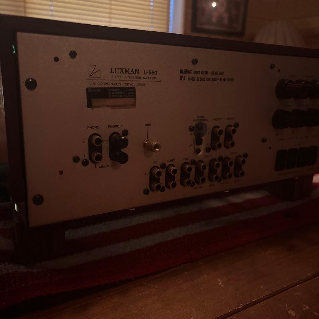 LUXMAN L560プリメインアンプ超美品