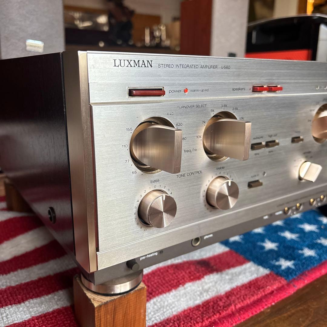 LUXMAN L560プリメインアンプ超美品