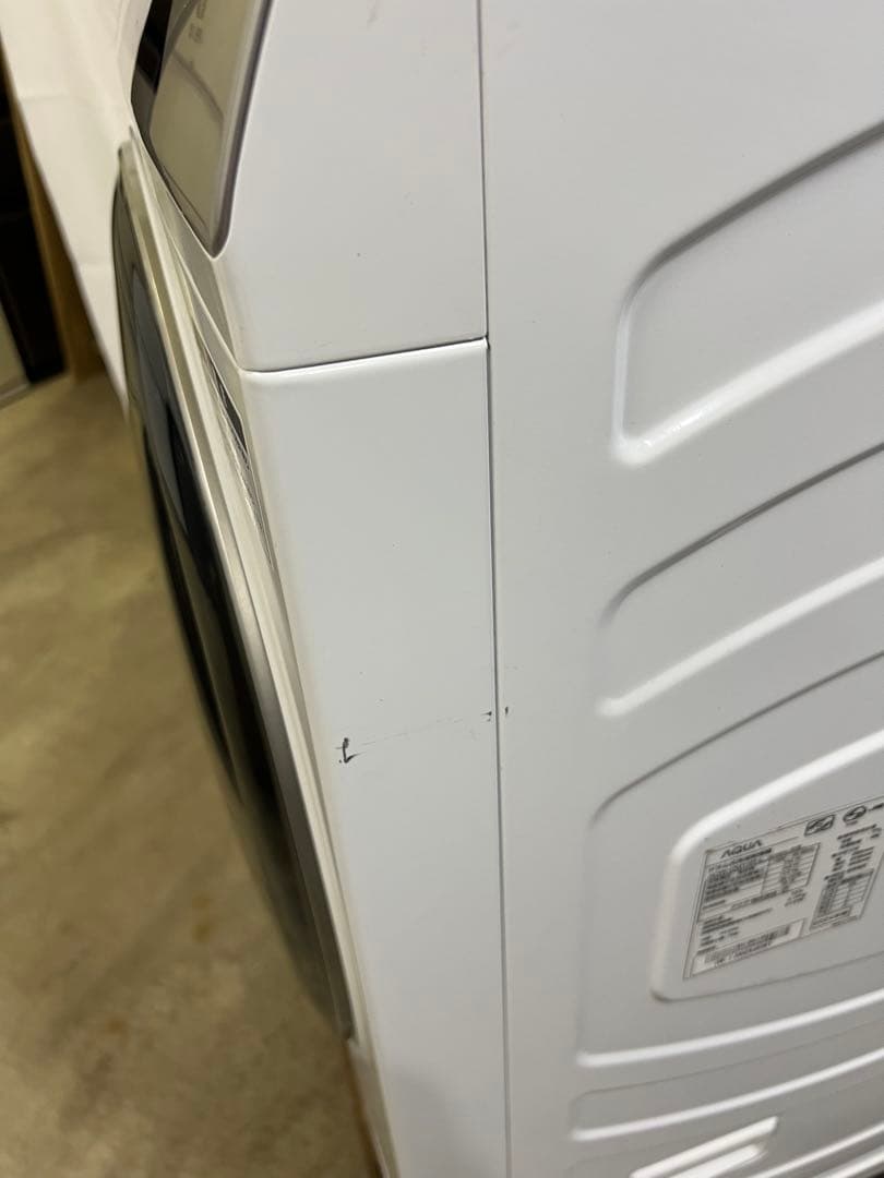 AQUAドラム式洗濯機 AQW-DM10R 2024年 洗濯10kg 乾燥5kg