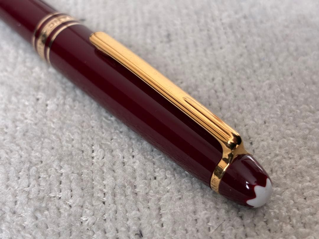 ◾️ボルドー美品◾️モンブラン◾️マイスターシュテュック クラック163◾️新品リフィル