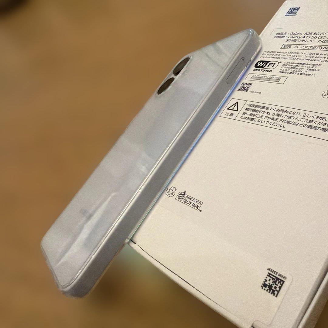 Samsung Galaxy A25 5G 本体 light blue
