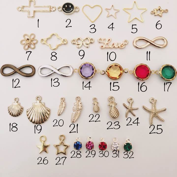 ¥450～/¥650～ オーダー受付中 ミサンガ アンクレット