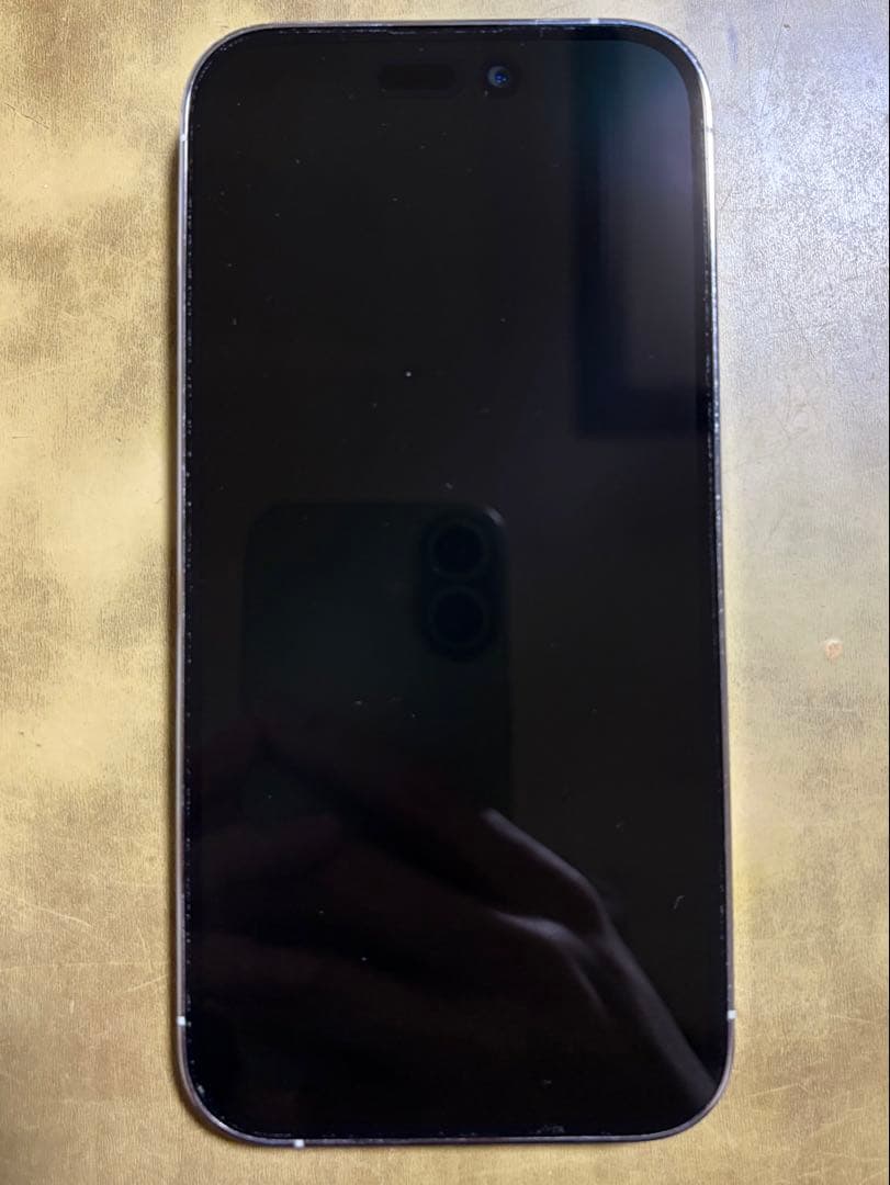 iPhone 14 pro 256GB シルバー ケーブル付き SIMフリー