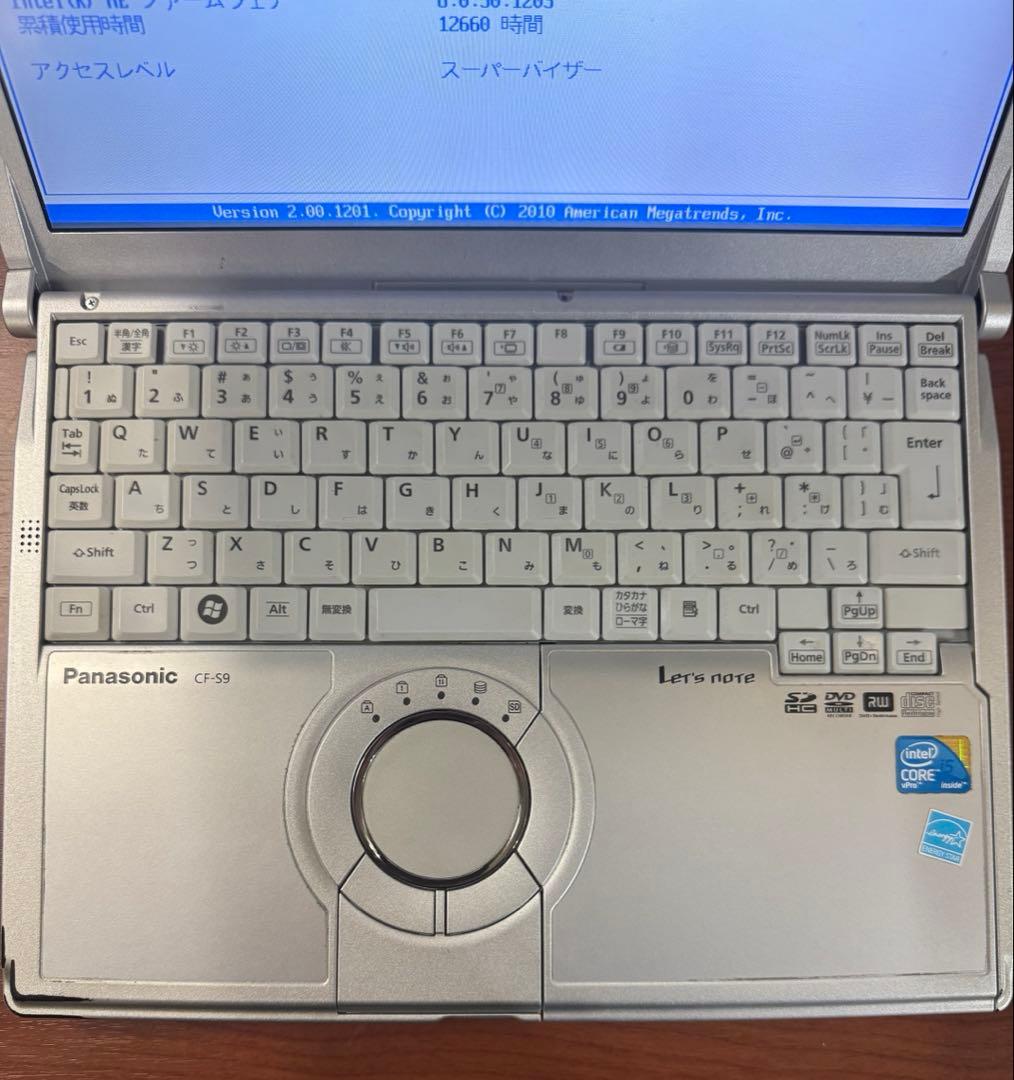 Panasonic レッツノート CF-T7 CF-S9 2台セット ジャンク