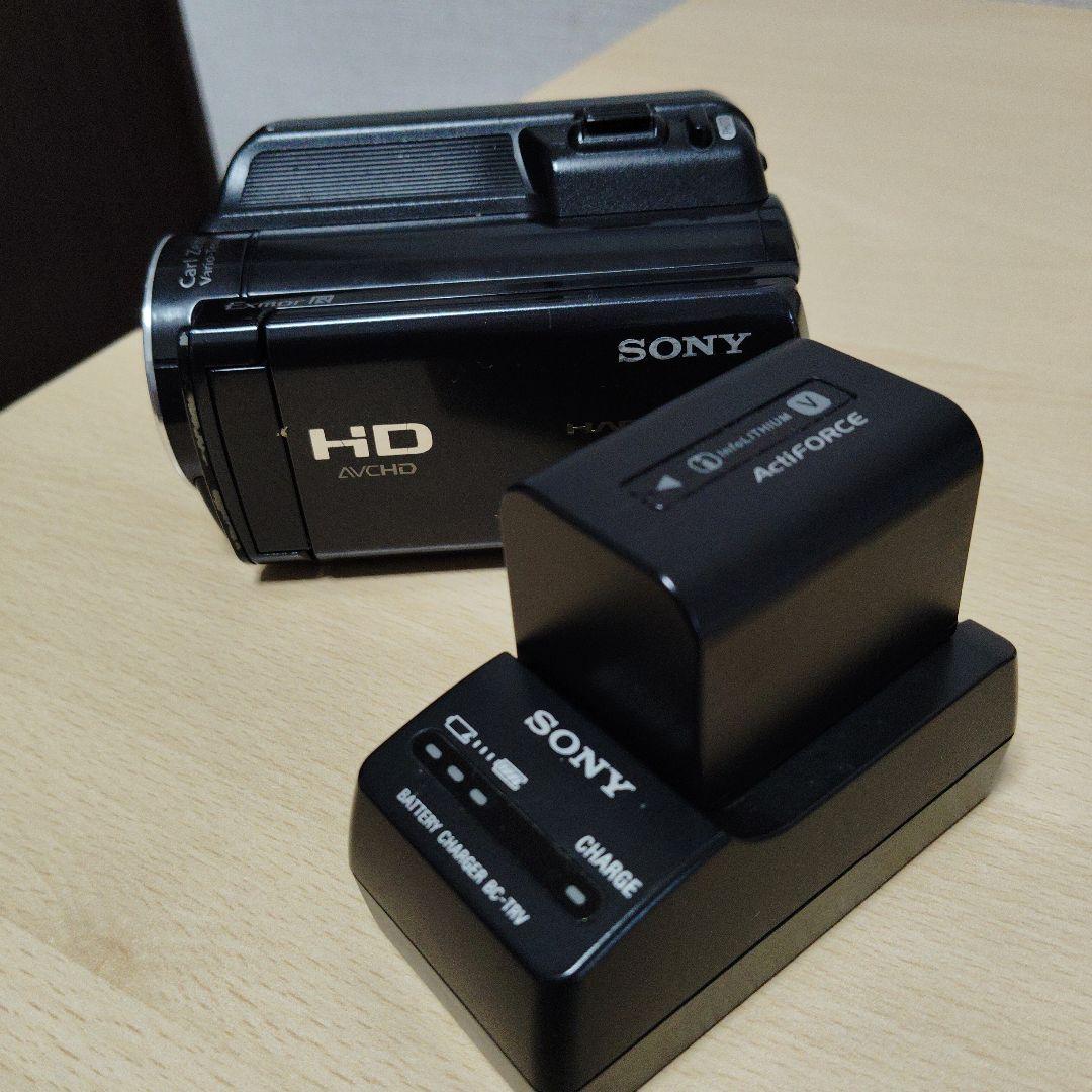 SONY HDR-XR150 ビデオカメラ 本体　バッテリーチャジヤーパック