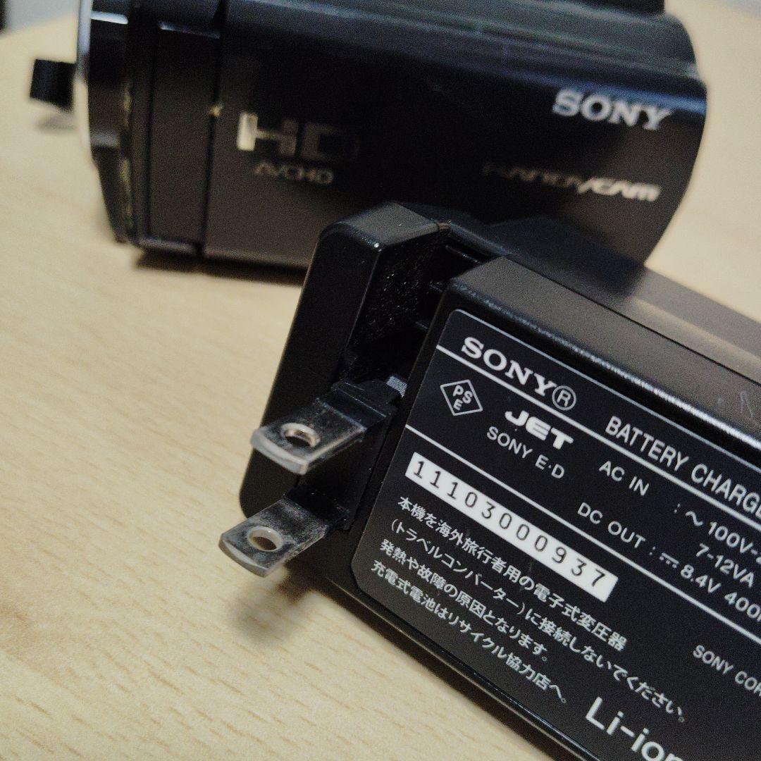 SONY HDR-XR150 ビデオカメラ 本体　バッテリーチャジヤーパック