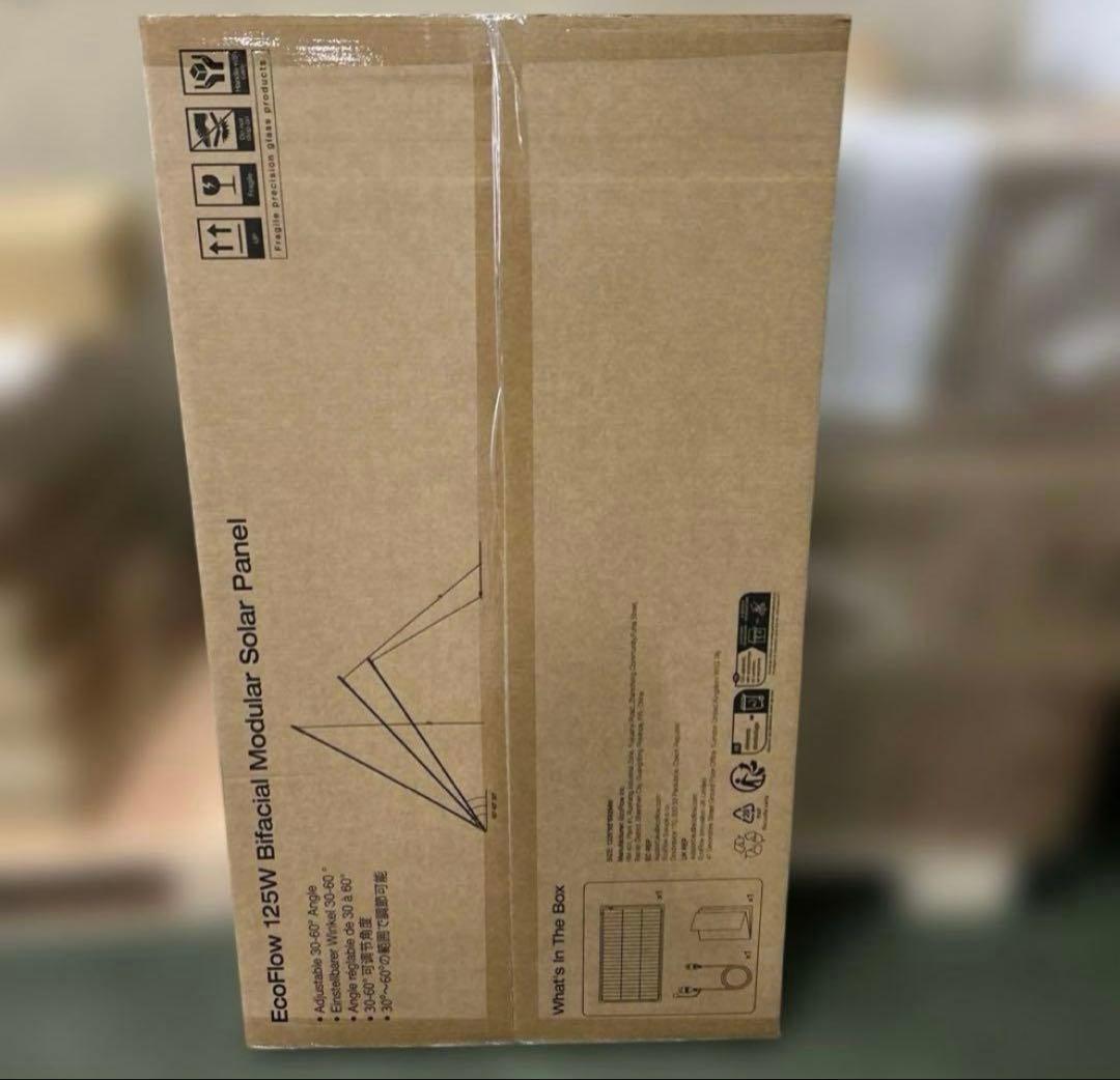 発電機・ポータブル電源 EcoFlow125W Bifacial Modular Solar Ranel