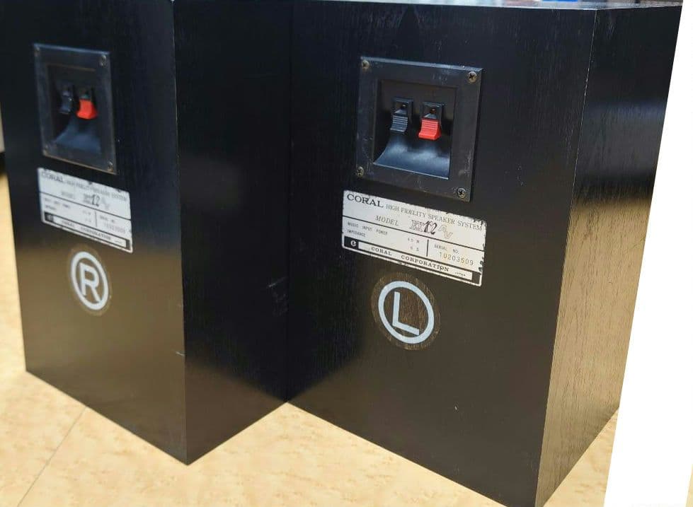 ●【￥40000・1986年】 CORAL　EX-102AV 2ウェイスピーカー
