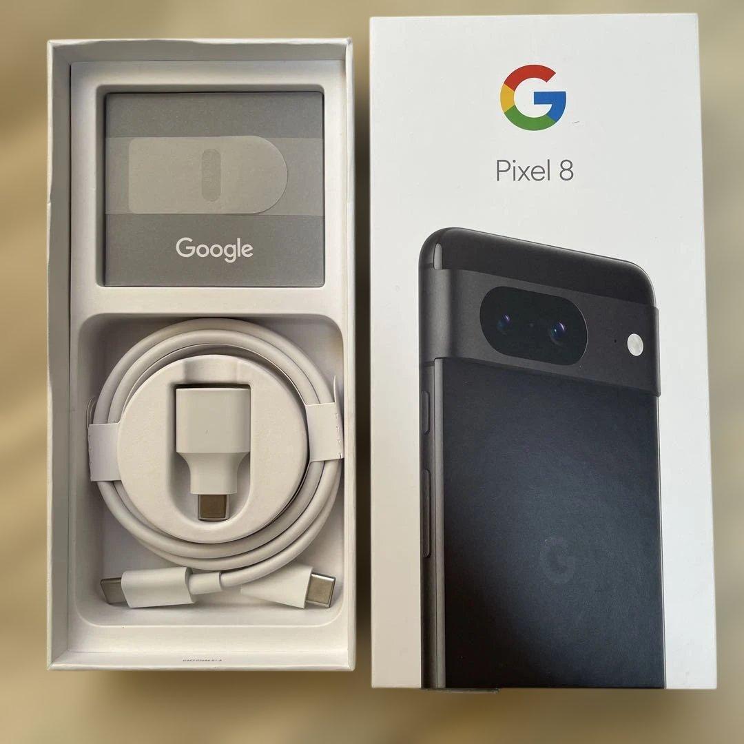 ［美品］Google pixel 8 128GB オブシディアン