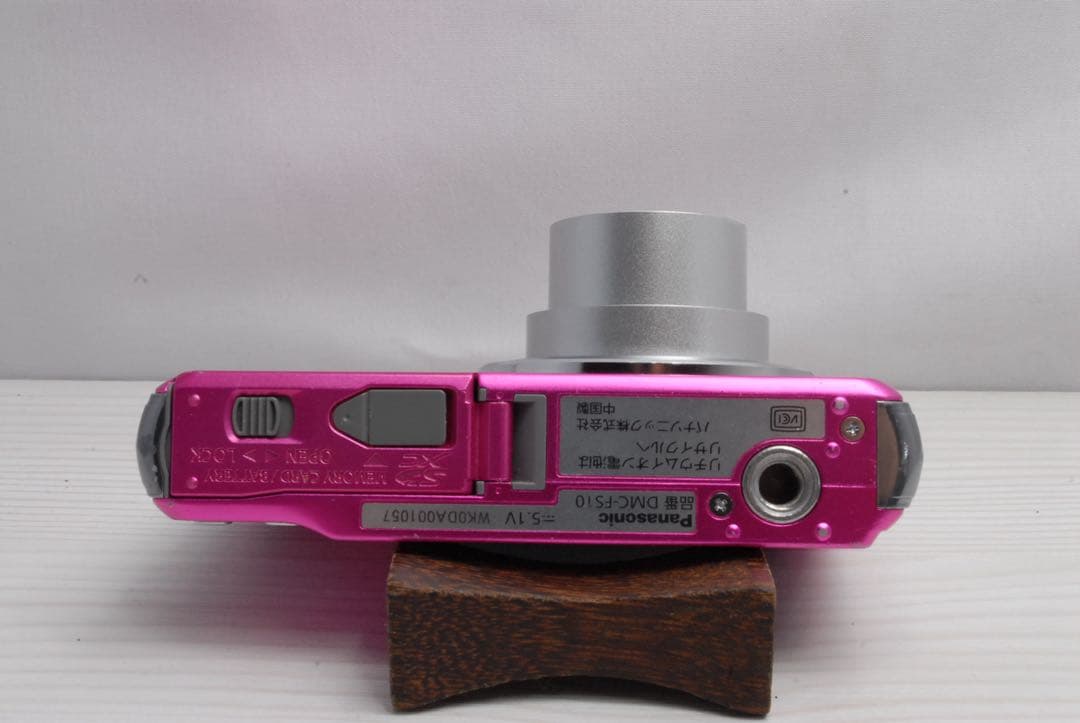 LUMIX DMC-FS10 ピンク オールドコンデジ 動作品