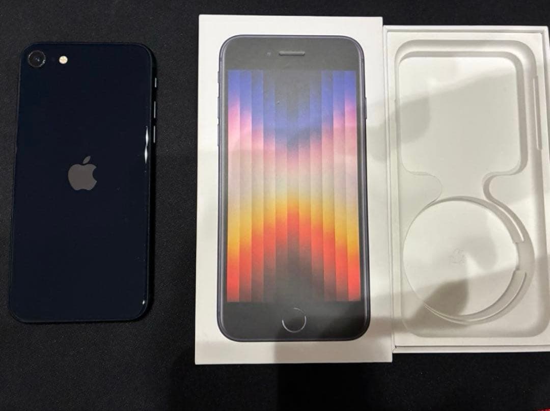 iPhoneSE 第3世代 本体 最大容量82%