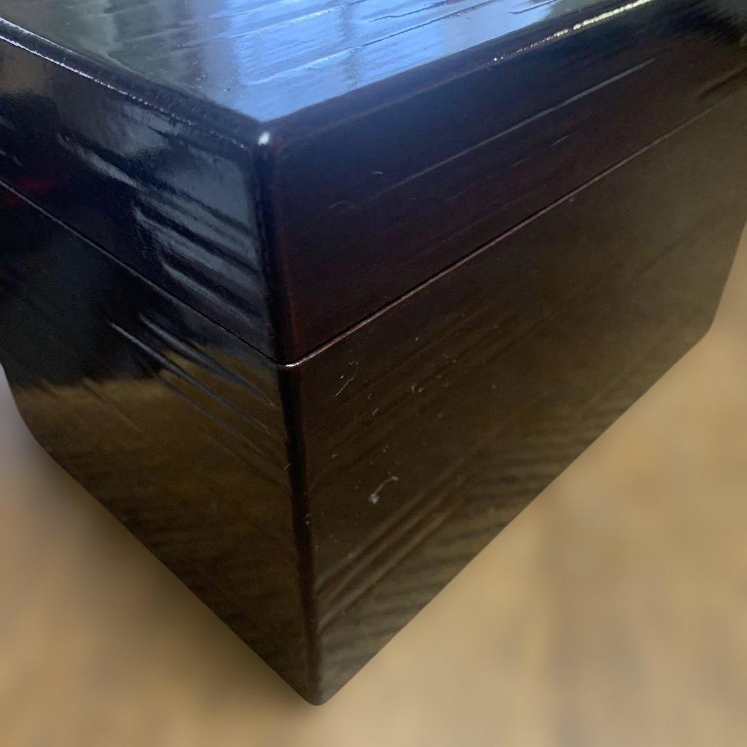 木製漆塗⭐️野点箱⭐️蔵保管