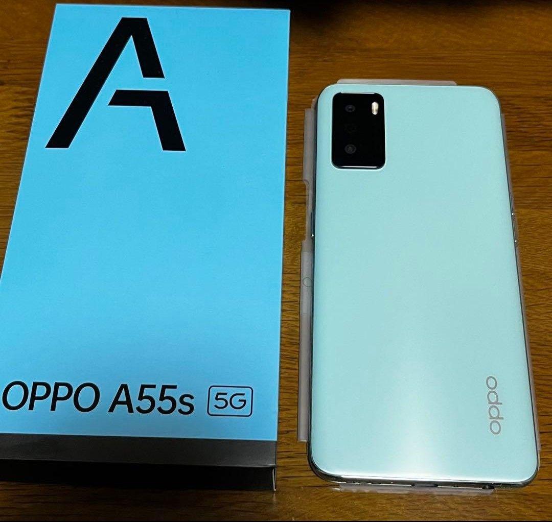 OPPO A55s 5G グリーン 64 GB SIMフリー