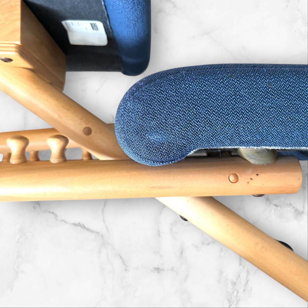 【STOKKE 】MULTI マルチ バランスチェア ネイビー①