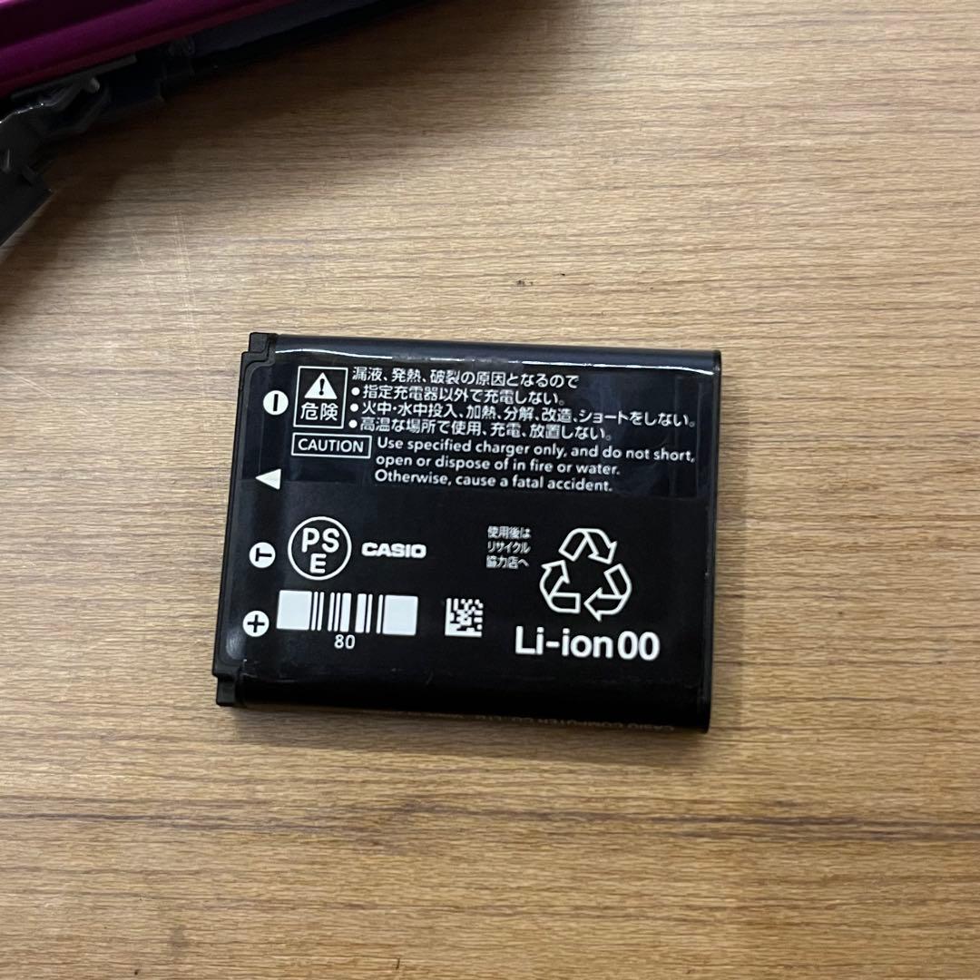 【動作品】CASIO EXILIM ZOOM EX-Z1 PE ピンク デジカメ