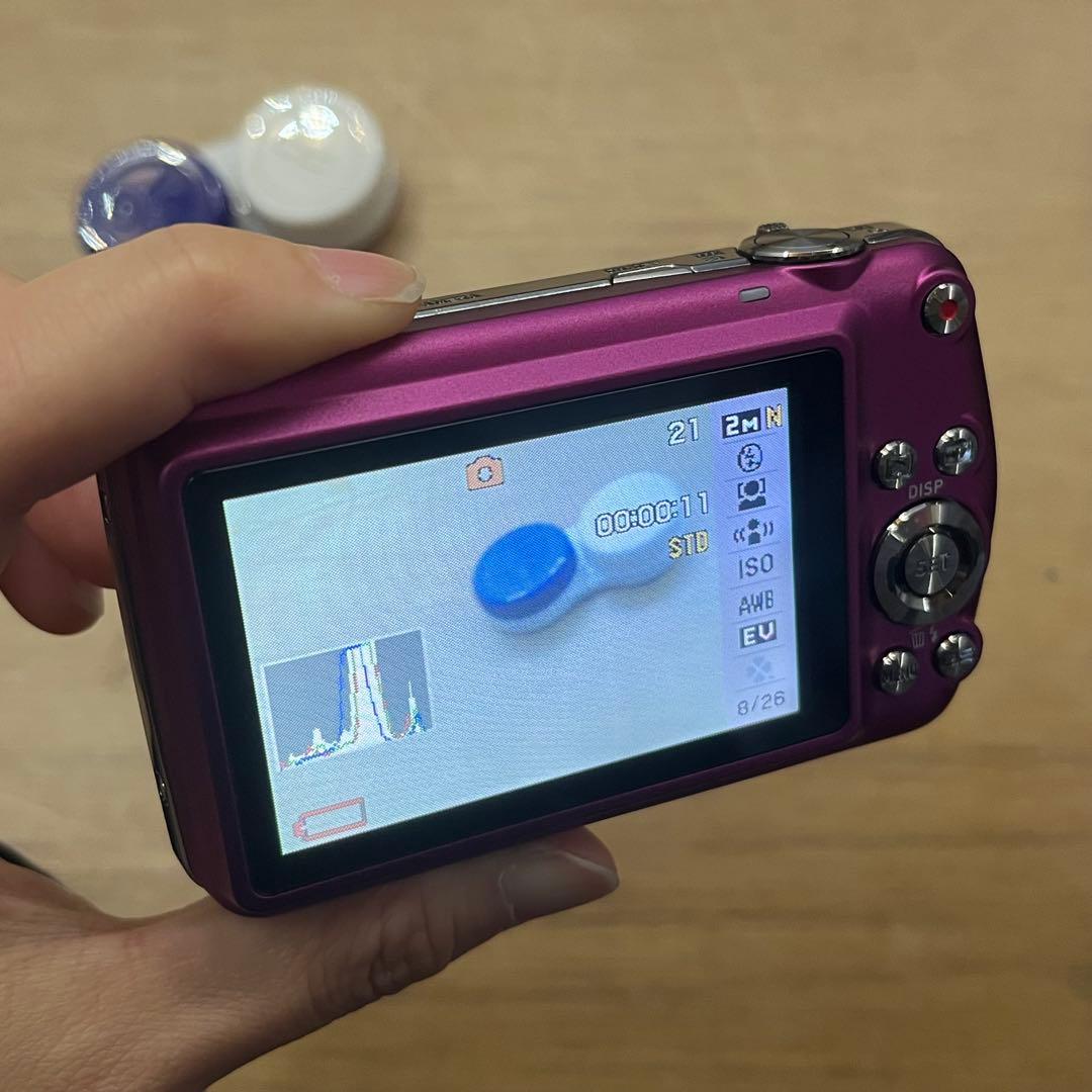 【動作品】CASIO EXILIM ZOOM EX-Z1 PE ピンク デジカメ