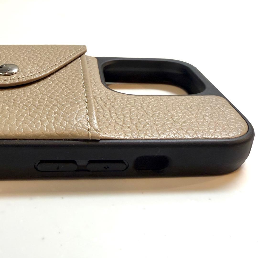 【新品／日本限定】BANDOLIER iPhone13Proケースライトトープ