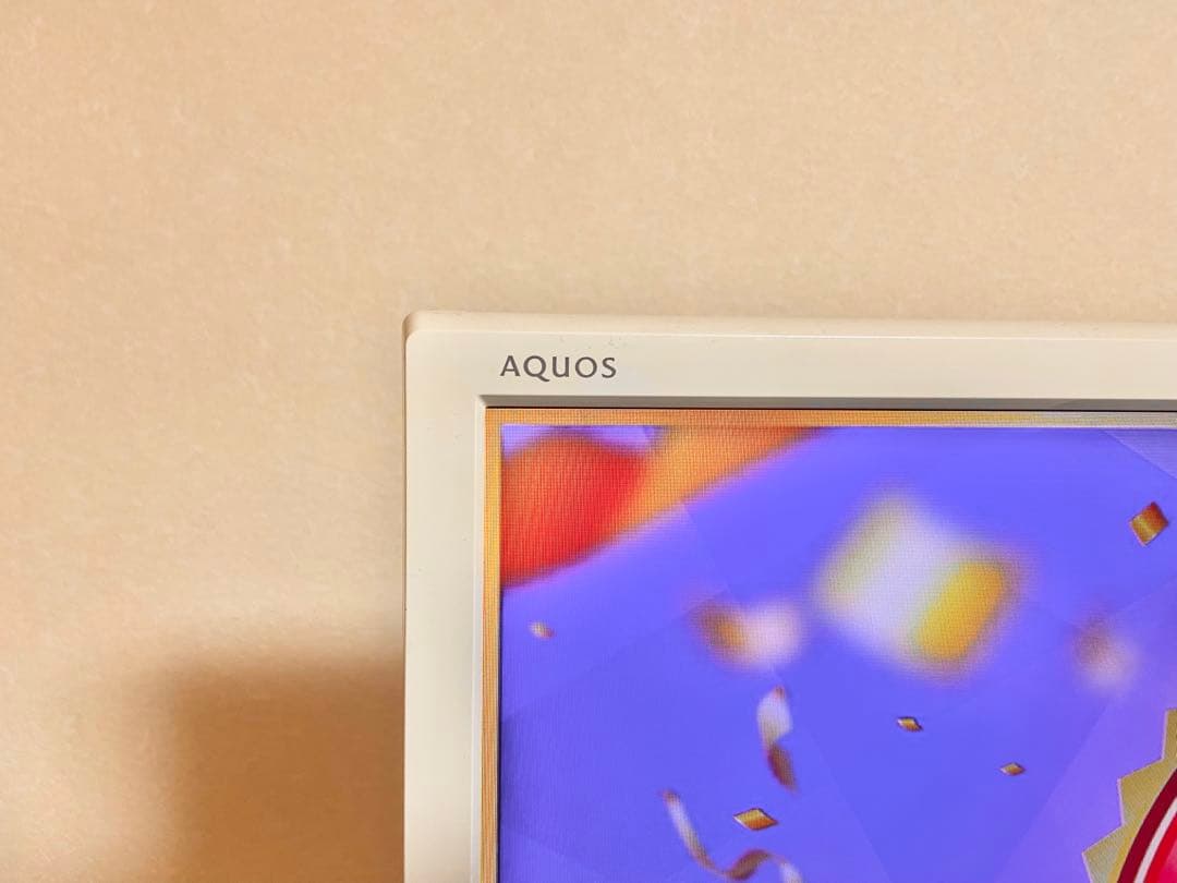 【すぐ使えます】シャープ AQUOS 24型液晶テレビ｜純正リモコン・説明書