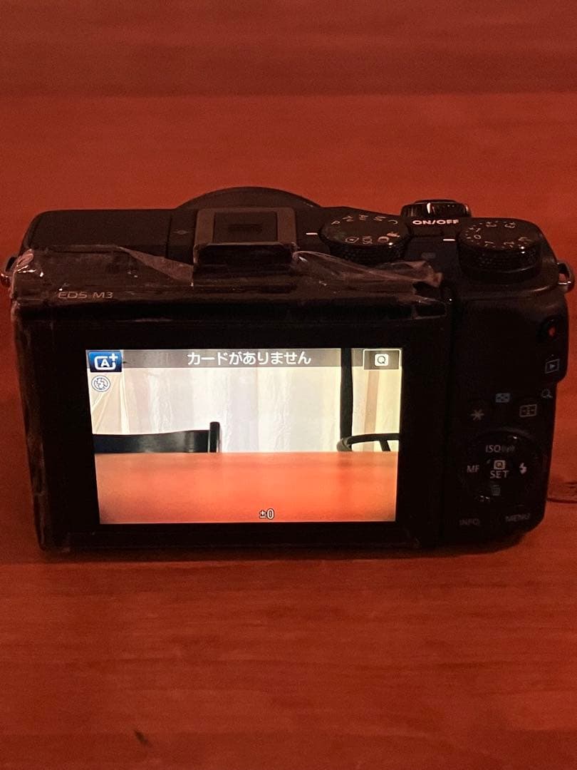 【ジャンク扱い】Canon EOS M3ミラーレスカメラ ブラック